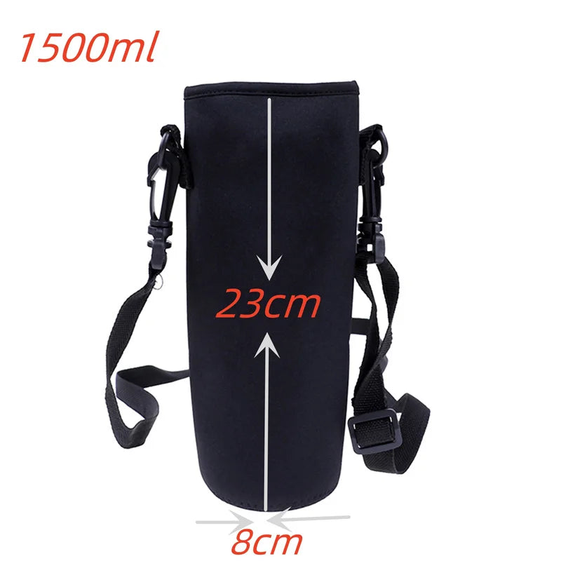 420-1500ML Neoprene Pouch Holder Sleeve Cover Sports Water Bottle Case Insulated Bag Carrier for Mug Bottle Cup