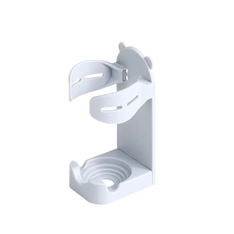 Razor holder, non perforated wall mounted, electric toothbrush holder, facial cleanser, organizer, bathroom supplies