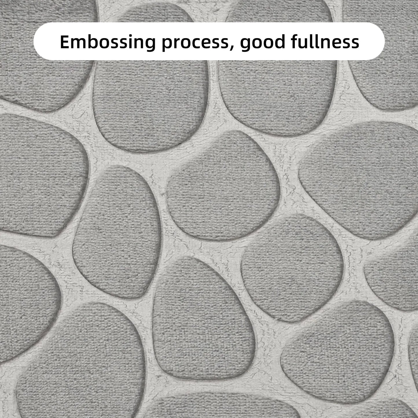 Cobblestone Embossed Bathroom Bath Mat Non-slip Carpets In Wash Basin Bathtub Side Floor Rug Shower Room Doormat Memory Foam Pad