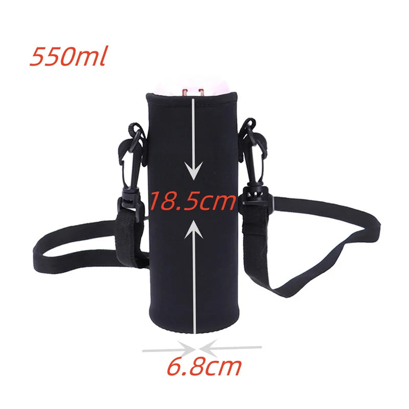 420-1500ML Neoprene Pouch Holder Sleeve Cover Sports Water Bottle Case Insulated Bag Carrier for Mug Bottle Cup