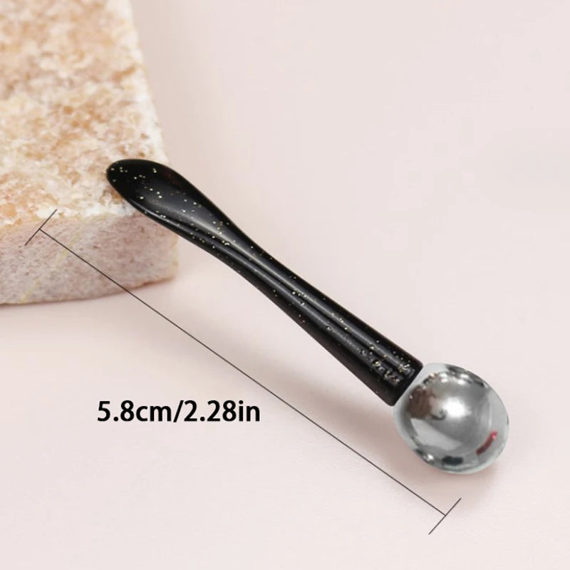 1pc Eye Roller Massage Stick Eye Cream Applicator Cosmetic Spatula Anti Wrinkle Facial Spoon Gold Alloy Face Thin Skin Care Tool