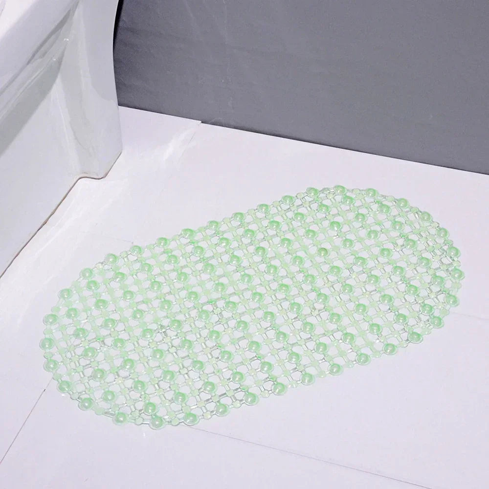 New Household Non-slip Mat Bathroom Bath Massage Suction Cup Bathtub with Suction Cup Bathroom Mat Rug Bathroom Carpet Supplies