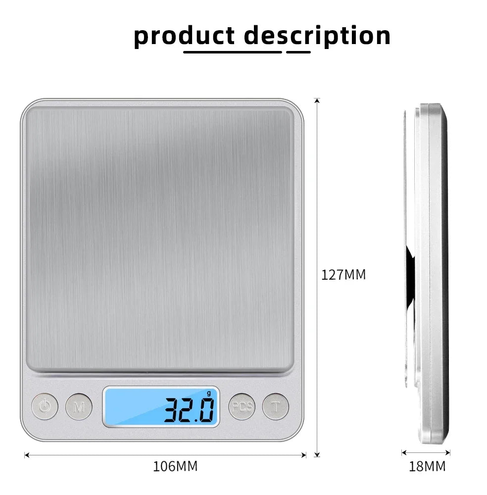 Hot Sell Multiple specifications of digital kitchen scales precision scales food and jewelry scales postal scales ﻿