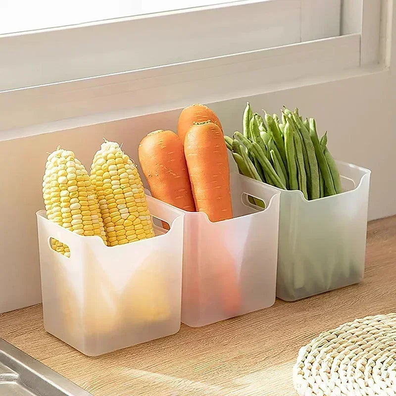 Refrigerator Storage Boxes Food Fresh Organizer Cold Storage Crisper Fruit Spice Food Container Boxes Home Kitchen Boxes