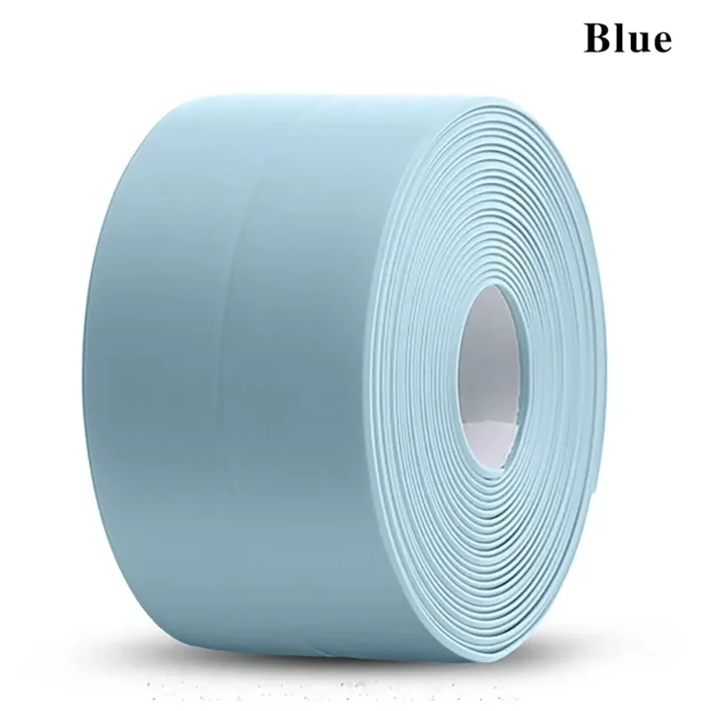 Waterproof Sealing Tape Strips PVC Self Adhesive Wall Sticker for Bathroom Shower Bath Seal Caulk Strip Kitchen Sink Mold Proof