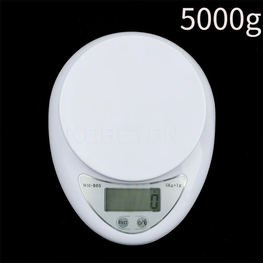 5kg/1g LED Electronic Scales Food Coffee Balance Measuring Weight Portable Digital Baking Scale Kitchen Accessories Tools