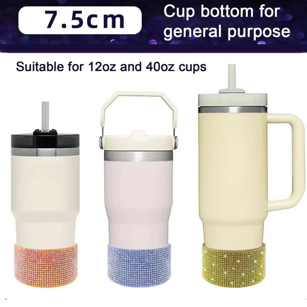 New 20-40oz Bottle Bottom Sleeve Anti-Slip Cup Accessories Protective Case Heat Insulation Silicone Water Bottle Pad for