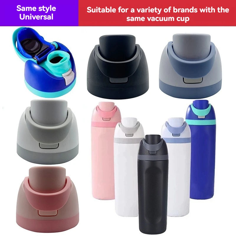 Water Bottle Top Cap BPA-Free One-Touch Water Bottle Cap One Button Water Bottle Top Lid for Owala Freesip Bottle