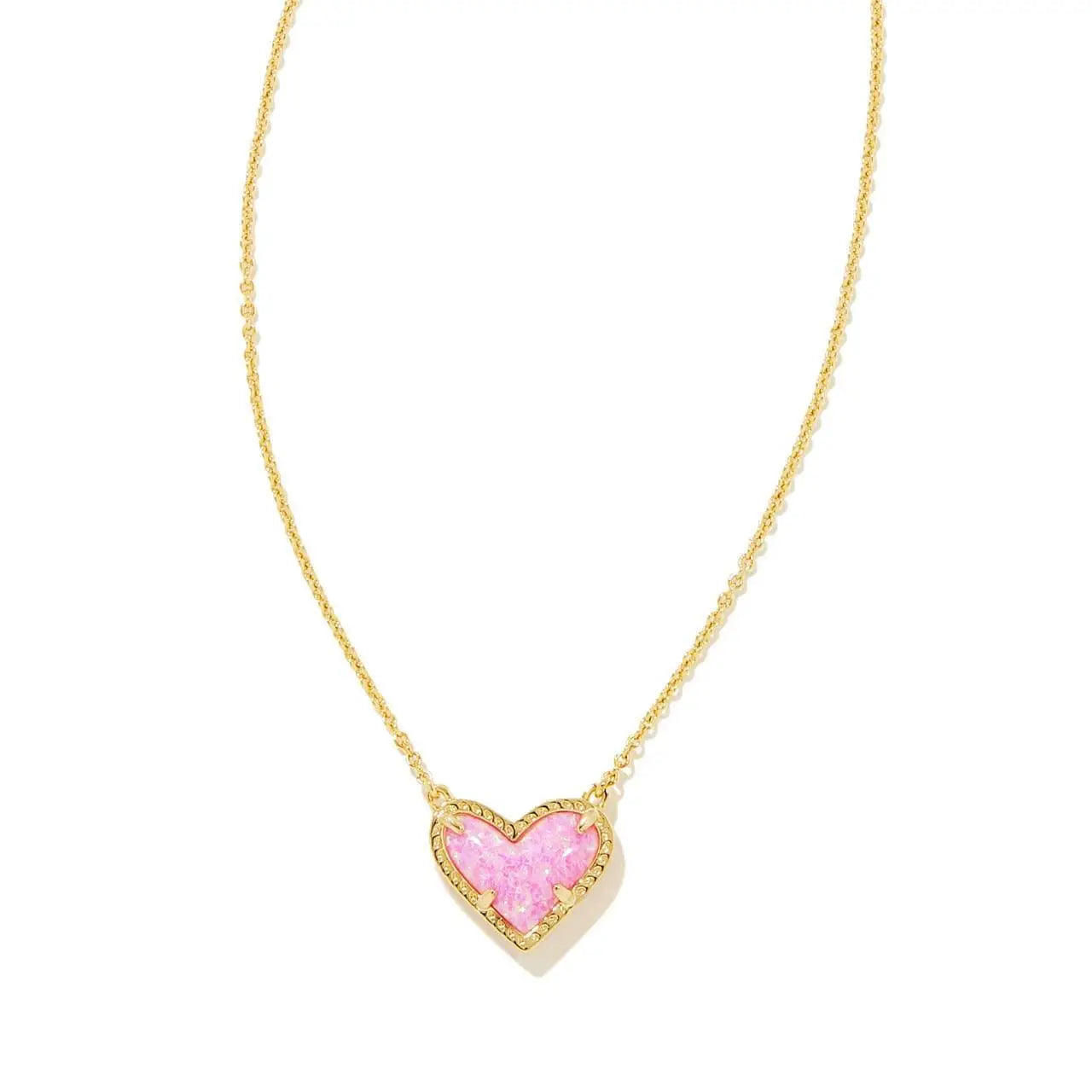 Fashion Faux Glitter Abalone Stone Pendant Necklace Small Heart Shaped 3D Resin Shell Mini Love Druzy Necklaces Valentines Gifts