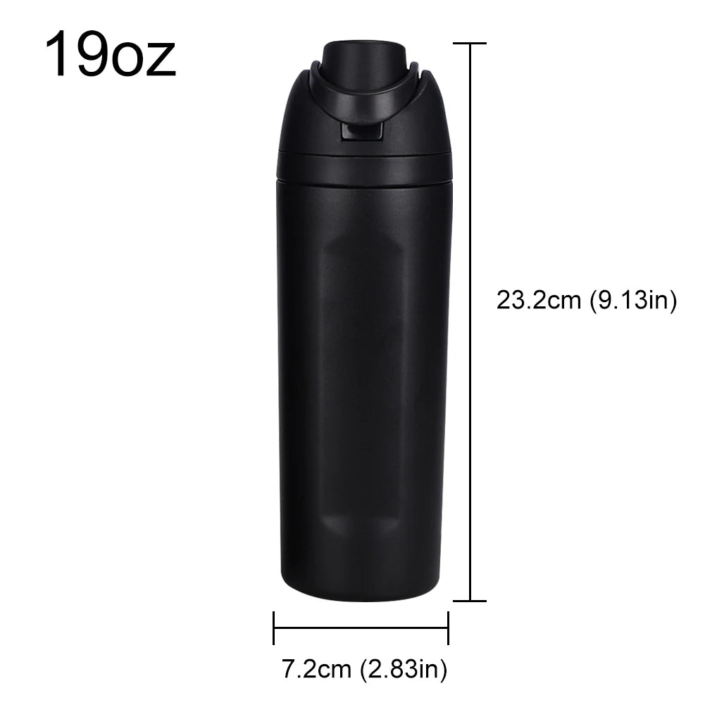 16/19/24/32OZ Stainless Steel Vacuum Double-Layer Insulated Sports Water Bottle Perfect Companion for Outdoor Sport Adventure