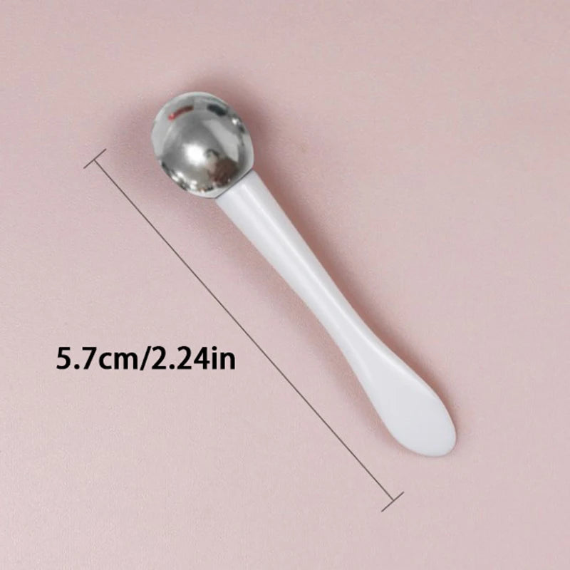 1pc Eye Roller Massage Stick Eye Cream Applicator Cosmetic Spatula Anti Wrinkle Facial Spoon Gold Alloy Face Thin Skin Care Tool