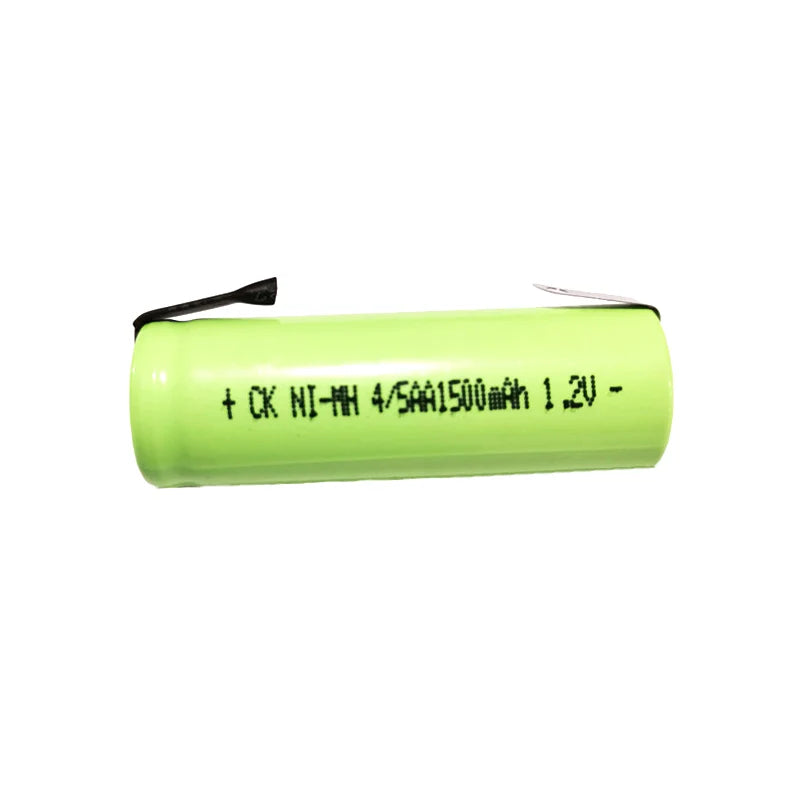 1-5PCS 1.2V 4/5AA 1500mAh Ni-Mh 4/5 AA Battery For Braun Oral B 3728 3754 3756 Electric Toothbrush Razor Shaver Barber