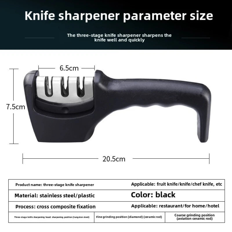 Household Fast Knife Sharpener Kitchen Knife Scissors Professional Multi-Function Knife Sharpener Kitchen Sharpening Artifact