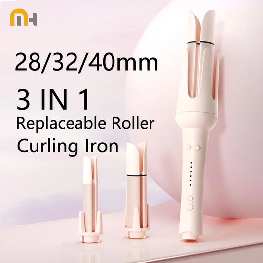 Automatic Hair Curler 32mm Auto Rotating Ceramic Hair Roller Professional Curling Iron Stick 40mm Curling Wand Hair Waver