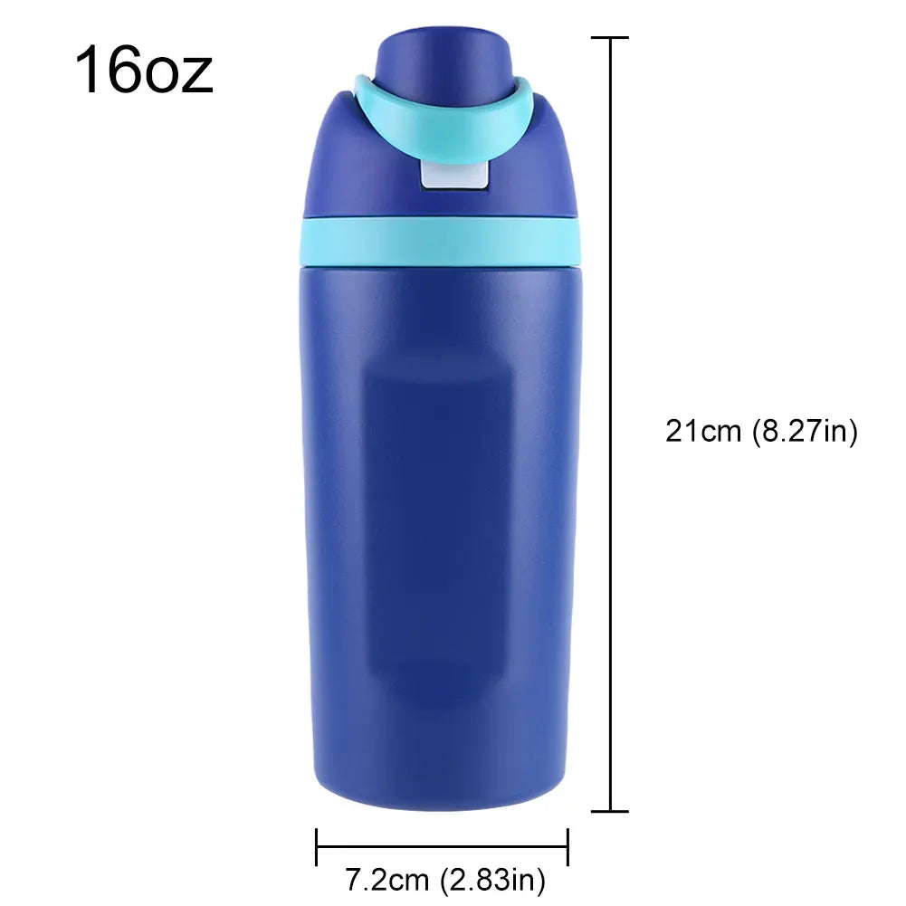 16/19/24/32OZ Stainless Steel Vacuum Double-Layer Insulated Sports Water Bottle Perfect Companion for Outdoor Sport Adventure