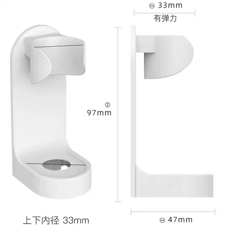 10/1PC Electric Toothbrush Holder Plastic Wall-Mount Tooth Brush Drain Rack Razor Storage Hook Shelf Bathroom Organizer Holders