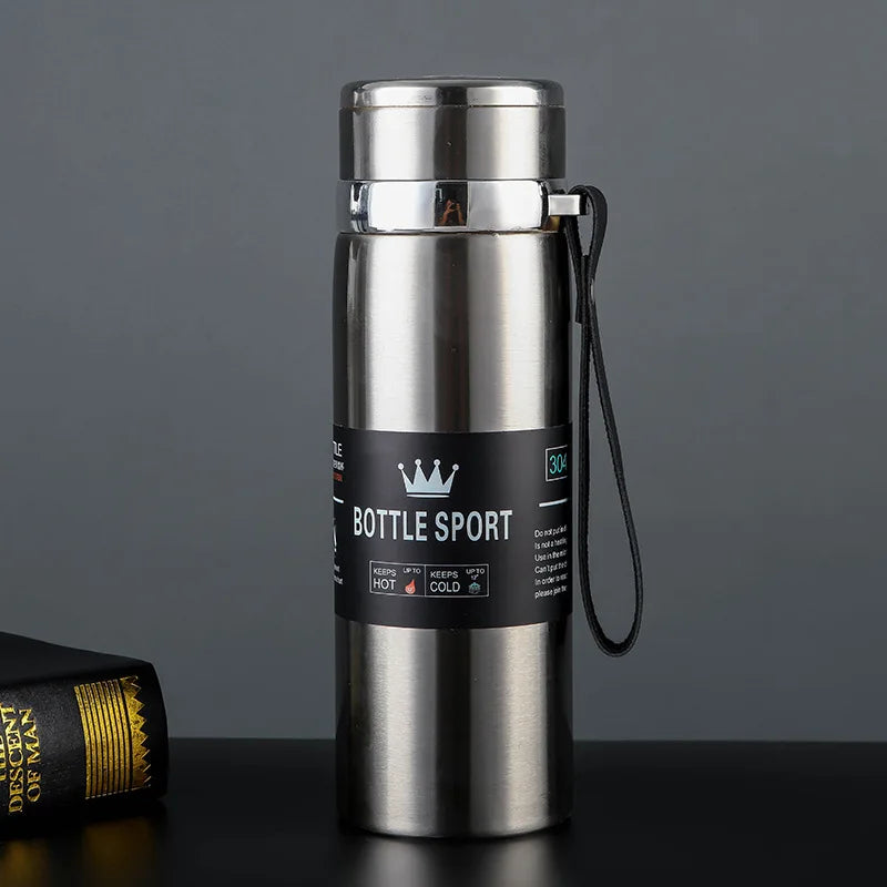 1L Thermal Water Bottle Keep Cold and Hot Water Bottle Thermos for Water Tea Coffee Vacuum Flasks Stainless Steel Thermos Bottle