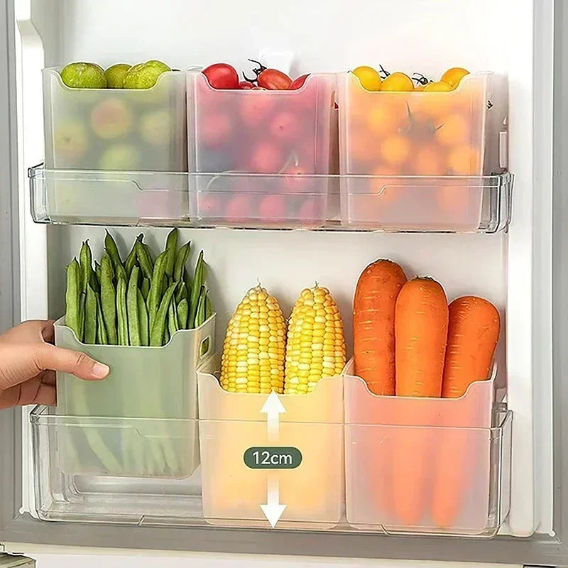 Refrigerator Storage Boxes Food Fresh Organizer Cold Storage Crisper Fruit Spice Food Container Boxes Home Kitchen Boxes