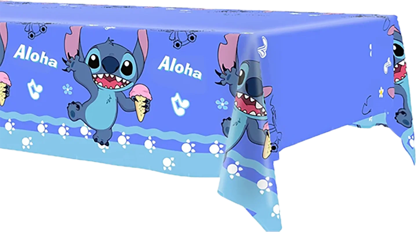 Lilo And Stitch Birthday Party Decoration Balloon Cup Gift Bag Plate Napkin Tablecloth Cakestand Party Supplies