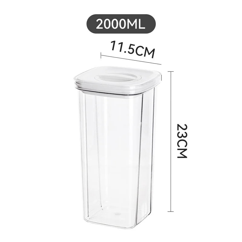 Airtight Laundry Detergent Dispenser Powder Storage Box Clear Washing Powder Liquid Container with Lids Jar