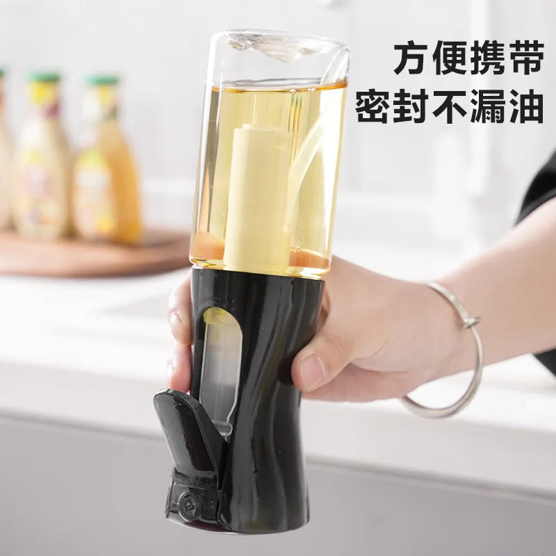 200ml 300ml 500ml Oil Spray Bottle Kitchen Cooking Olive Oil Dispenser BBQ Baking Camping  Vinegar Soy Sauce Sprayer Containers