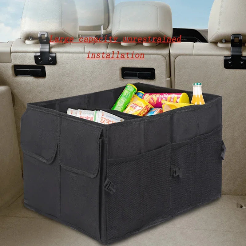 Car Trunk Storage Bag Folding Multifunction Container Tool Food Storage Bags Organizer Trunk Box for Universal Car