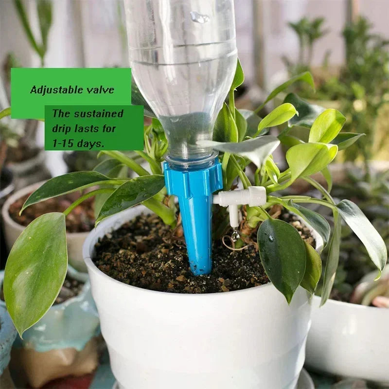 Automatic Drip Irrigation System Self Watering  Adjustable for Flower Plants Greenhouse Garden Auto Water Dripper Device