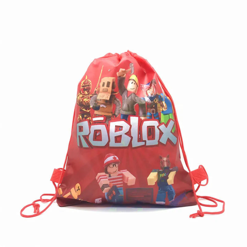 Hot Robot Roblox Kids Birthday Party Supplies Set Disposable Tableware Roblox Paper Plates Cups Balloons Baby Shower Party Decor