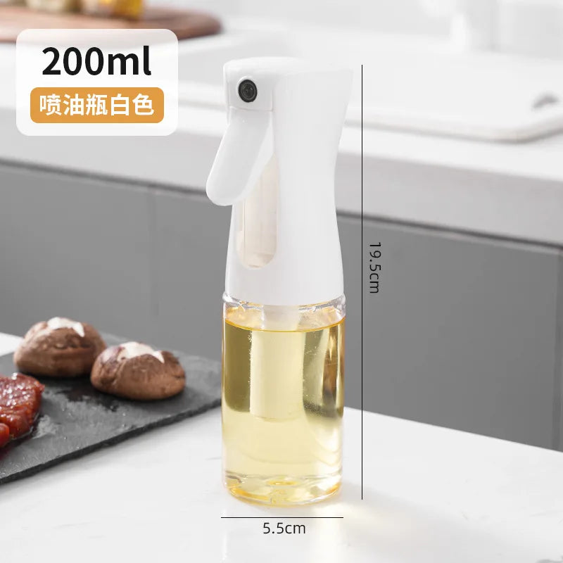 200ml 300ml 500ml Oil Spray Bottle Kitchen Cooking Olive Oil Dispenser BBQ Baking Camping  Vinegar Soy Sauce Sprayer Containers