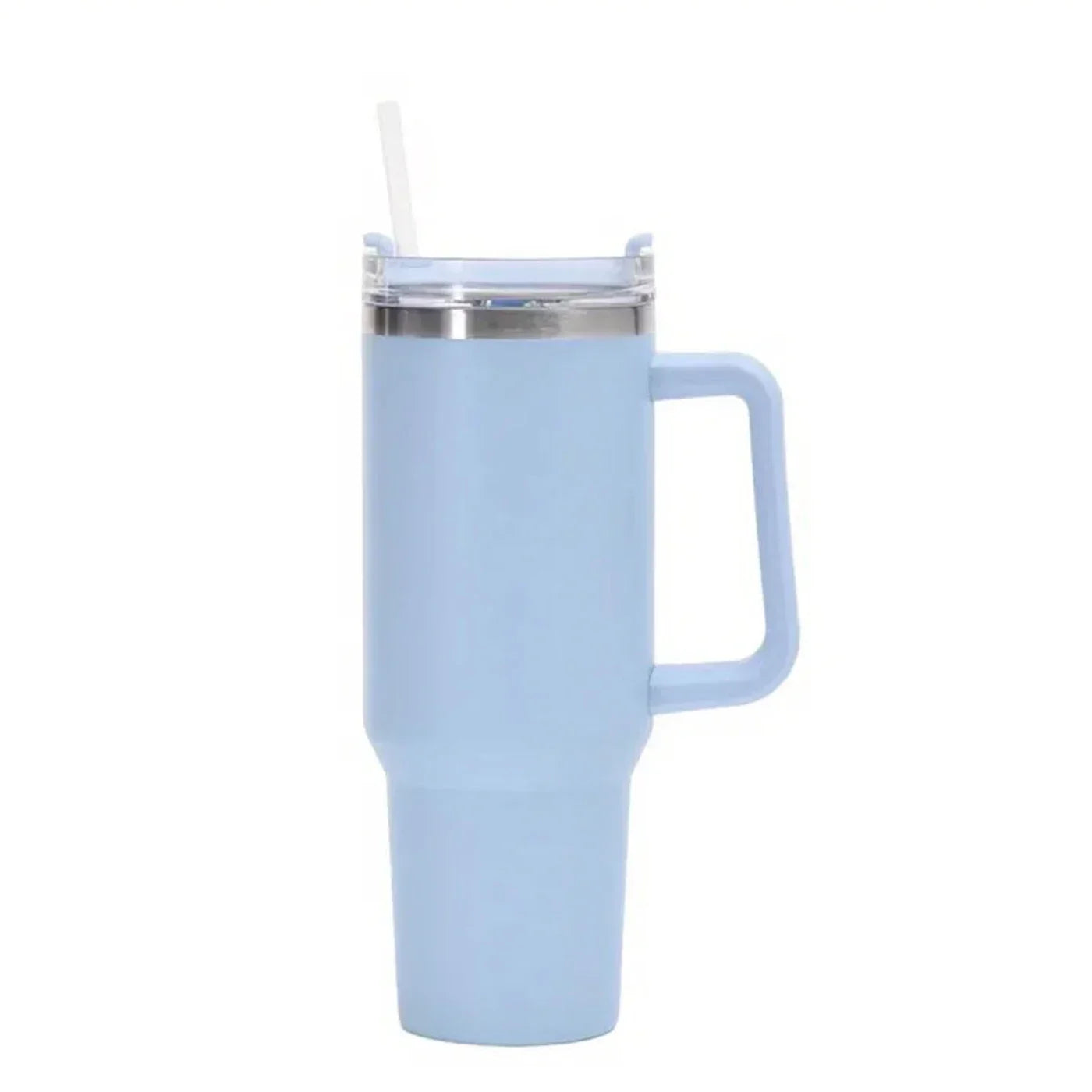 304 Stainless Steel Insulated Water Bottle Thermal Coffee Car Cup Cold Hot Mugs Vacuum Flask with Handle Straw for Sport Gif