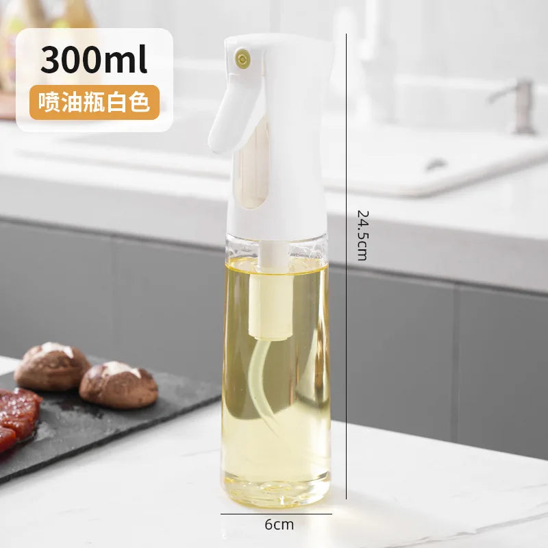 200ml 300ml 500ml Oil Spray Bottle Kitchen Cooking Olive Oil Dispenser BBQ Baking Camping  Vinegar Soy Sauce Sprayer Containers