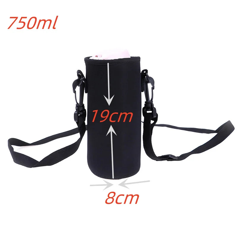 420-1500ML Neoprene Pouch Holder Sleeve Cover Sports Water Bottle Case Insulated Bag Carrier for Mug Bottle Cup