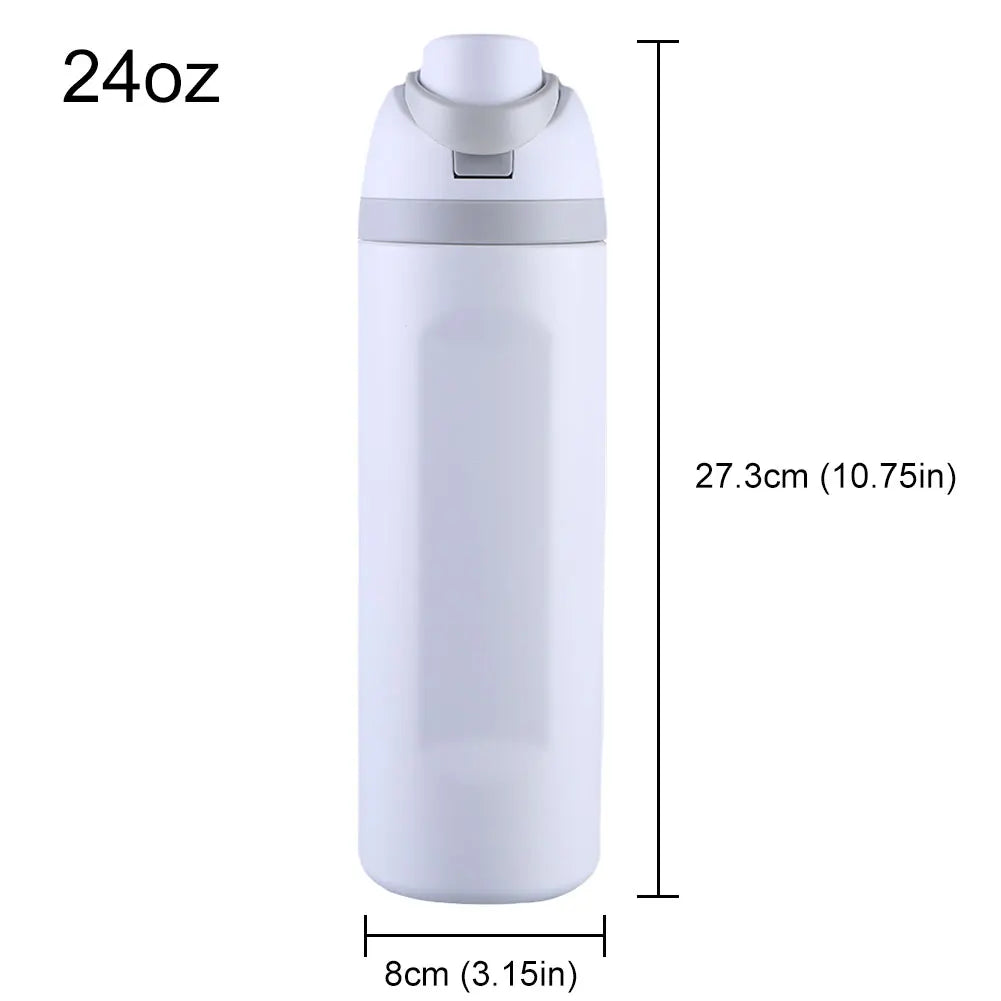 16/19/24/32OZ Stainless Steel Vacuum Double-Layer Insulated Sports Water Bottle Perfect Companion for Outdoor Sport Adventure