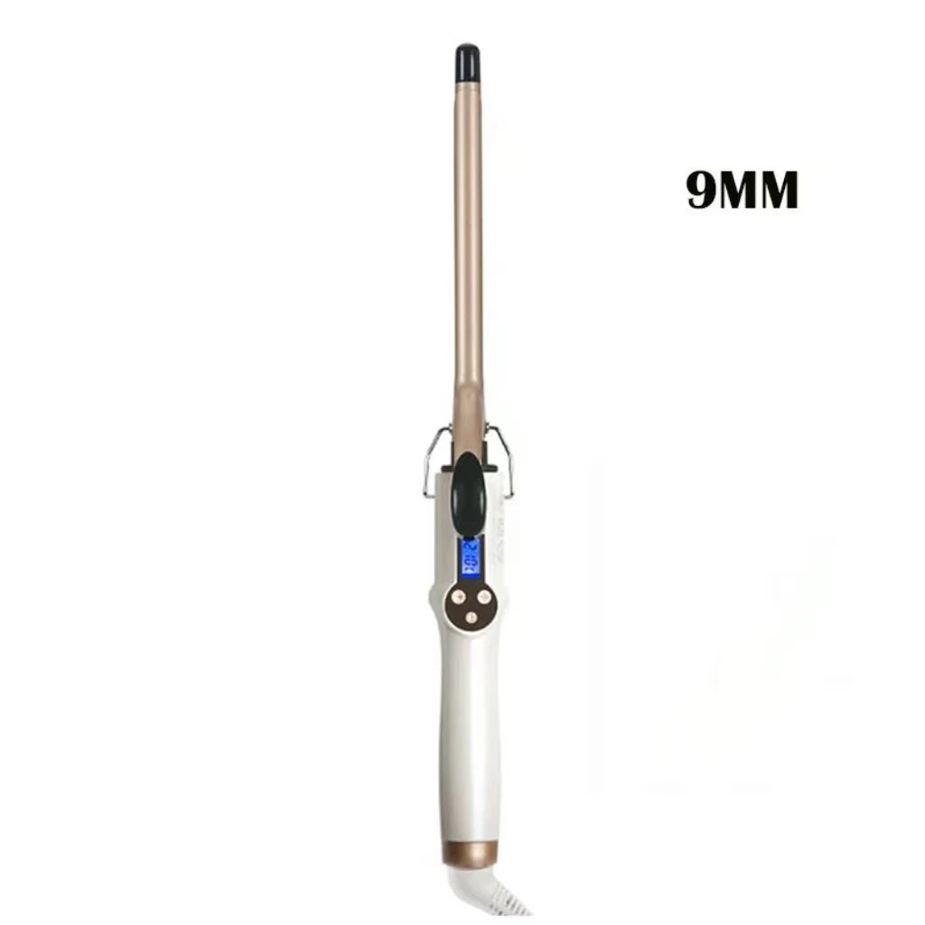 2023 New Real Electric Professional Ceramic Hair Curler Beauty Curling Iron Roller Curls Wand Waver Fashion Styling Tools