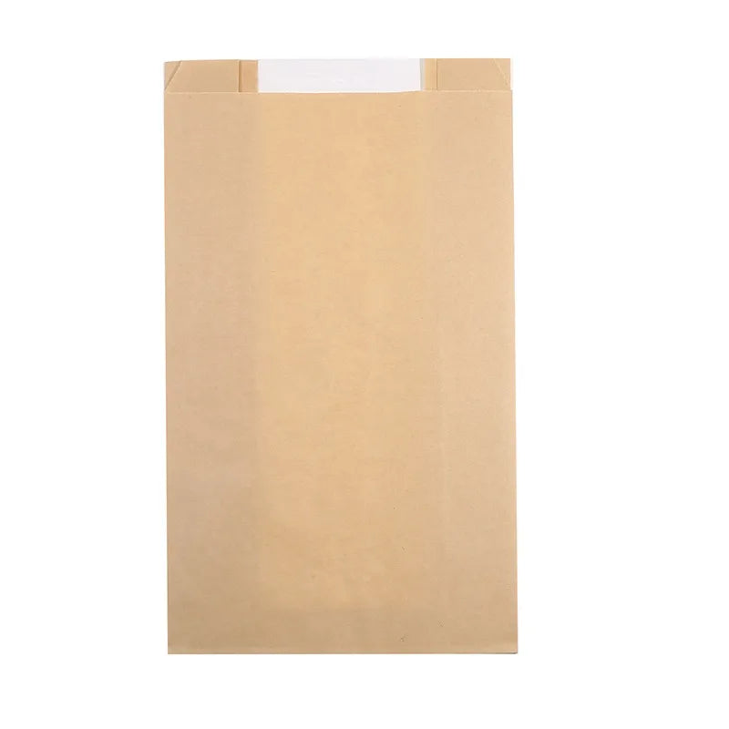 25/50/100pcs Large Paper Bread Bags With Windows For Packaging Storage Of Baked Goods, Including Label Sealing Stickers