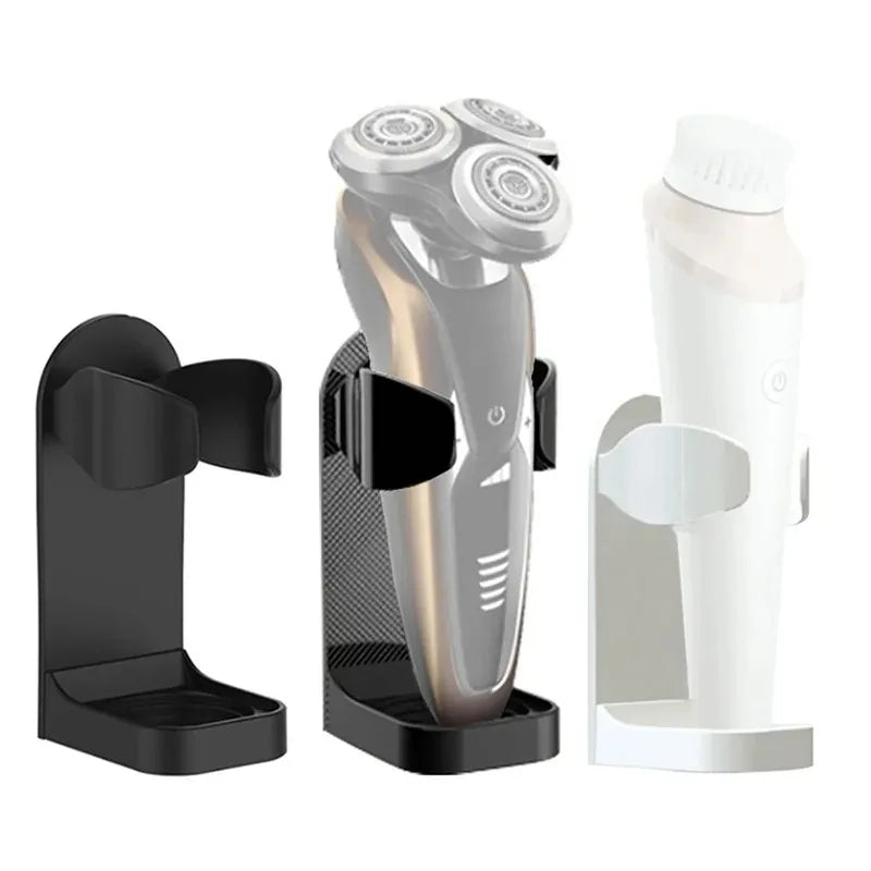 Shaver Rack Electric Toothbrush Bathroom Men Razor Beauty Equipment Storage Holder Self-Adhesive Hook