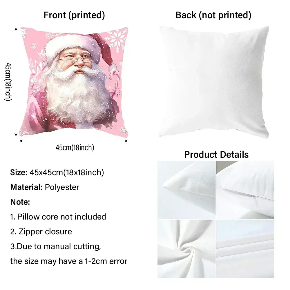 Valentine's Day Gift Printed Nordic Couple Home Decor Pillowcase Holiday Bedroom Living Room Decoration Polyester Cushion Cover