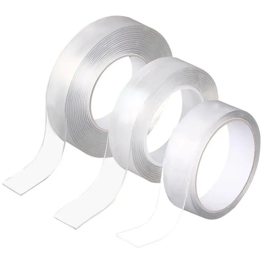 Kitchen Transparent Double Sided Tape Bathroom Waterproof Reusable Self Adhesive Nano Tapes Home Decoration Washable Super Tapes