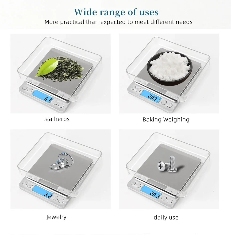 Hot Sell Multiple specifications of digital kitchen scales precision scales food and jewelry scales postal scales ﻿