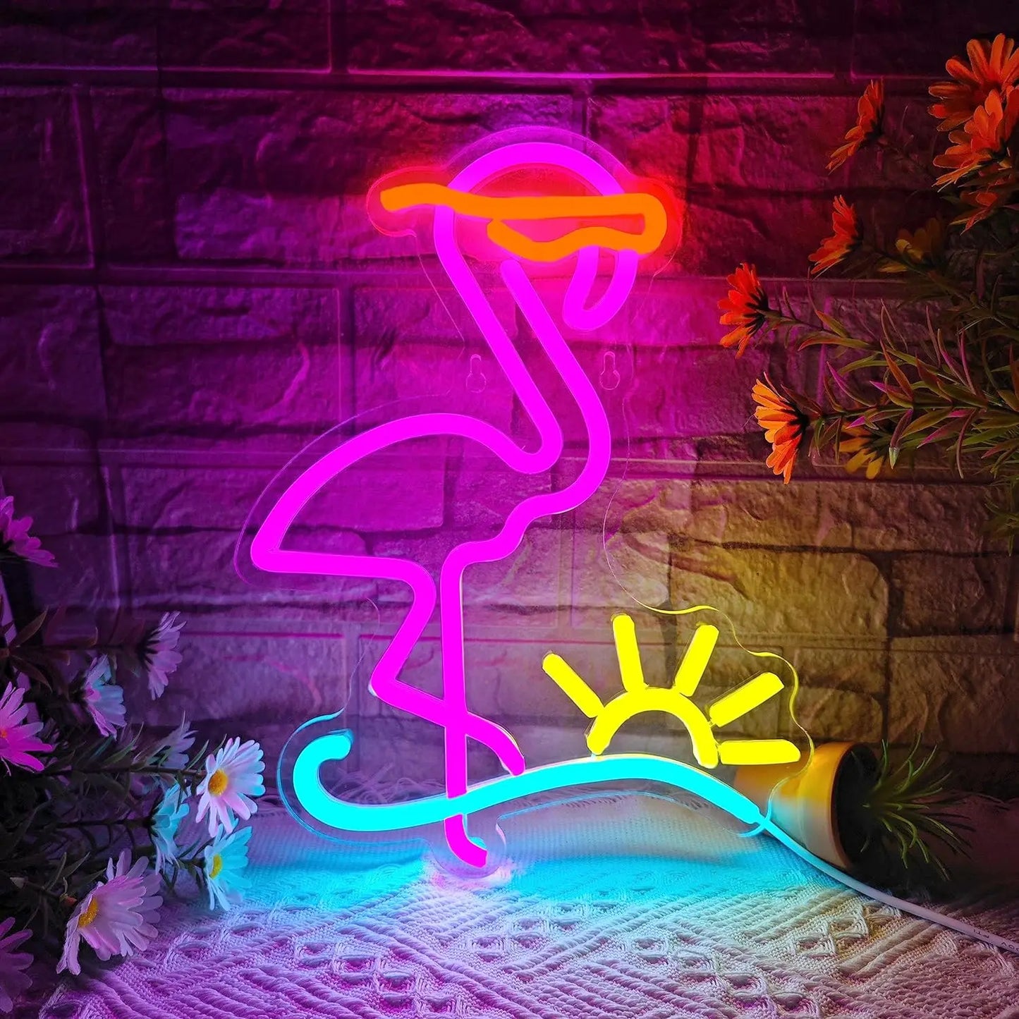 USB/Battery LED Neon Sign Lights Party Wall Art Decor Room Bar Beer Neon Lamps Wall Hanging Neon Signs Musical Note Night Lights