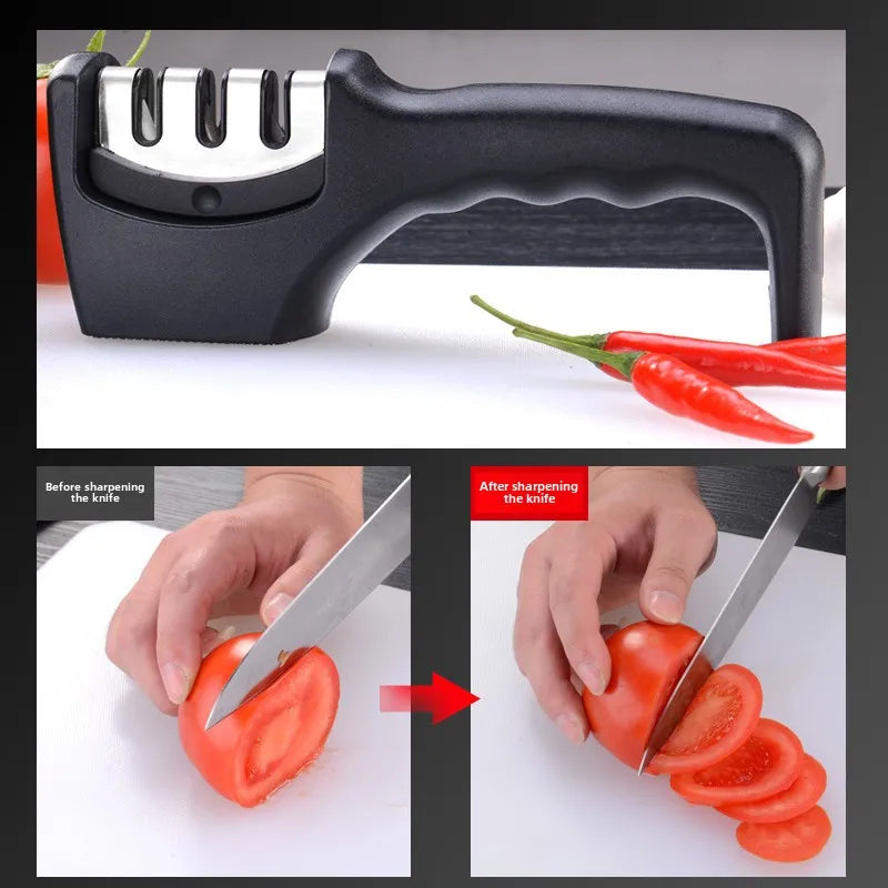 Household Fast Knife Sharpener Kitchen Knife Scissors Professional Multi-Function Knife Sharpener Kitchen Sharpening Artifact