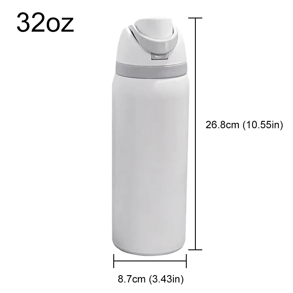 16/19/24/32OZ Stainless Steel Vacuum Double-Layer Insulated Sports Water Bottle Perfect Companion for Outdoor Sport Adventure