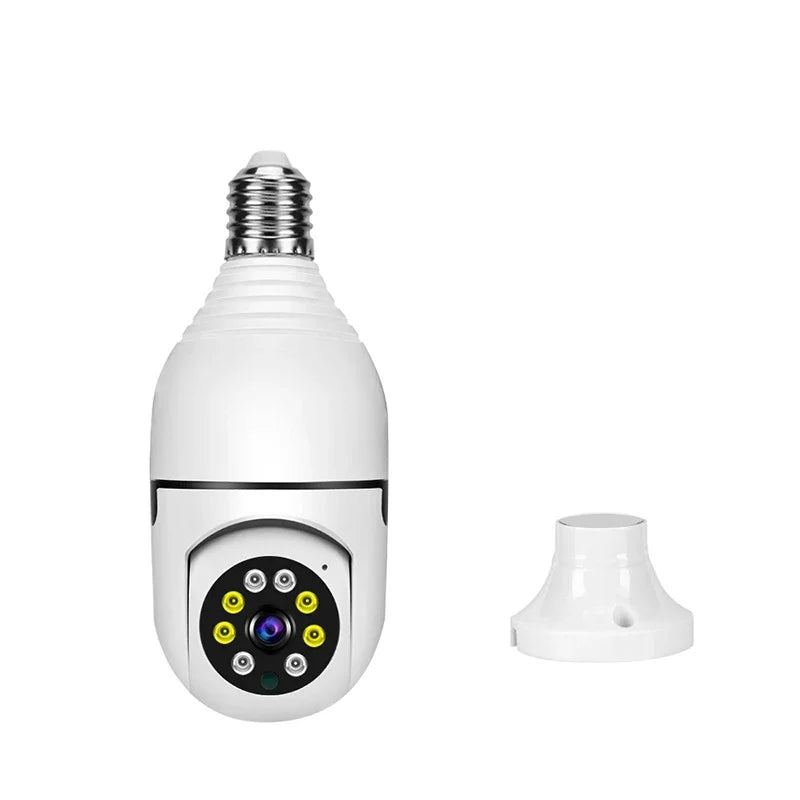 WiFi IP Camera E27 Bulb Cam 3MP Wireless Baby Monitor AI Tracking Security Video Surveillance Pet Cam SmartLife Indoor