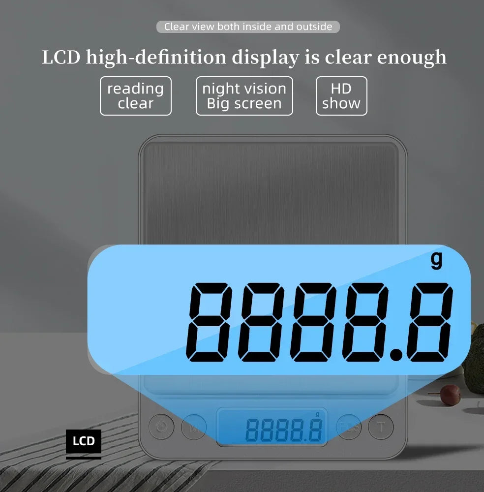 Hot Sell Multiple specifications of digital kitchen scales precision scales food and jewelry scales postal scales ﻿