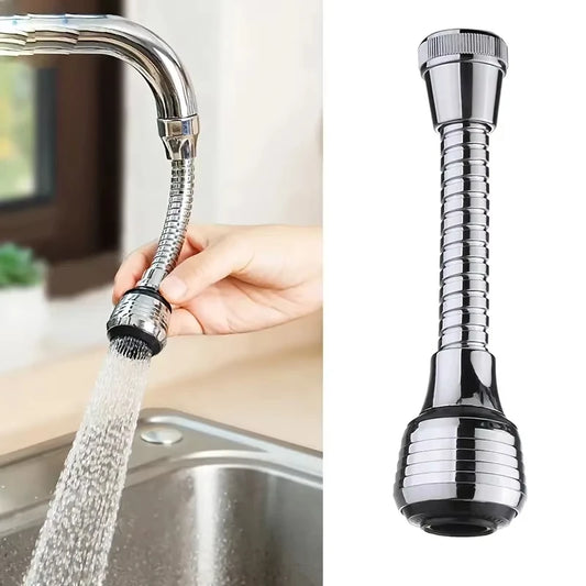 360 Degree Faucet Anti Splash Head Kitchen Water Saver Universal Rotating Bubbler Filter Nozzle Booster Nozzle Kitchen Tools