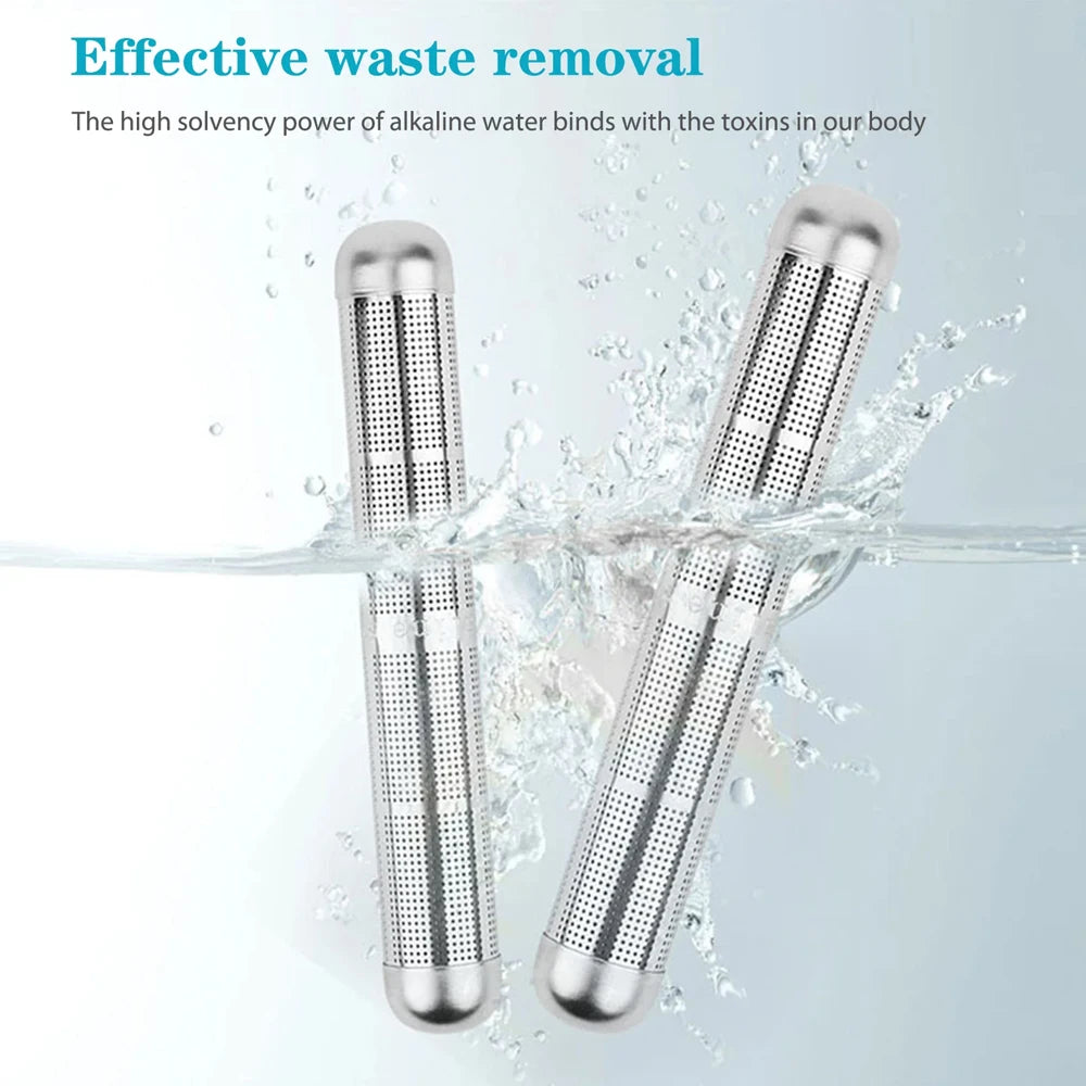 Portable Water Filter Stick Travel Household Water Purifier Improve PH Balance Antioxidant Alkaline Water Stick