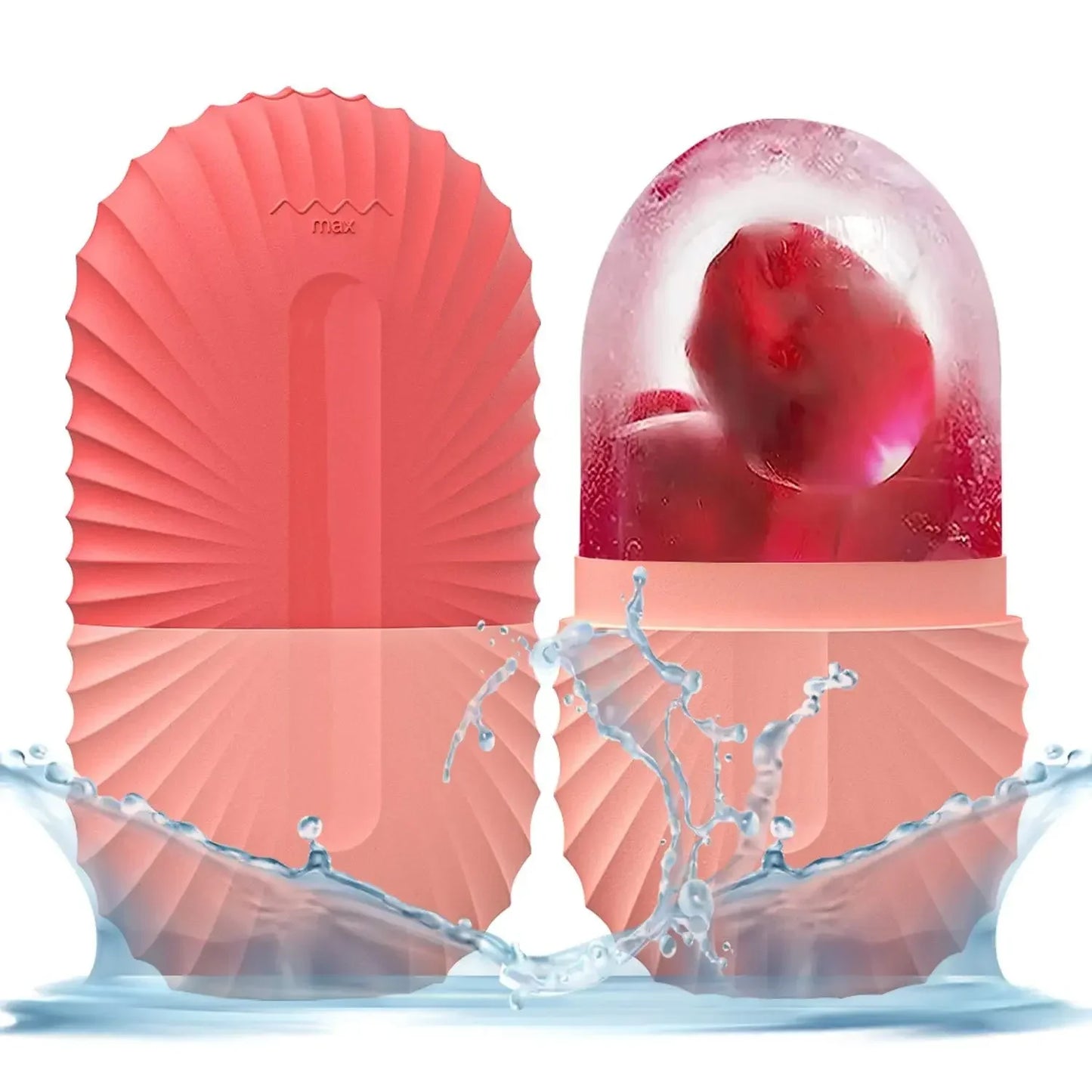 Ice Facial Roller Skin Care Beauty Lifting Contouring Tools Ice Cube Trays Ice Globe Balls Face Massager Skin Care Tool Gift