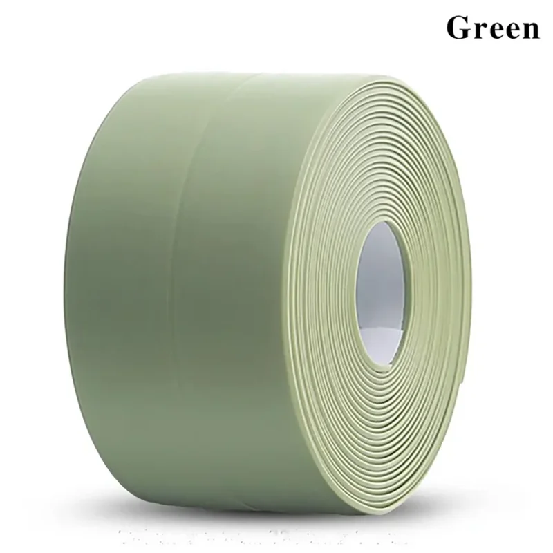 Waterproof Sealing Tape Strips PVC Self Adhesive Wall Sticker for Bathroom Shower Bath Seal Caulk Strip Kitchen Sink Mold Proof