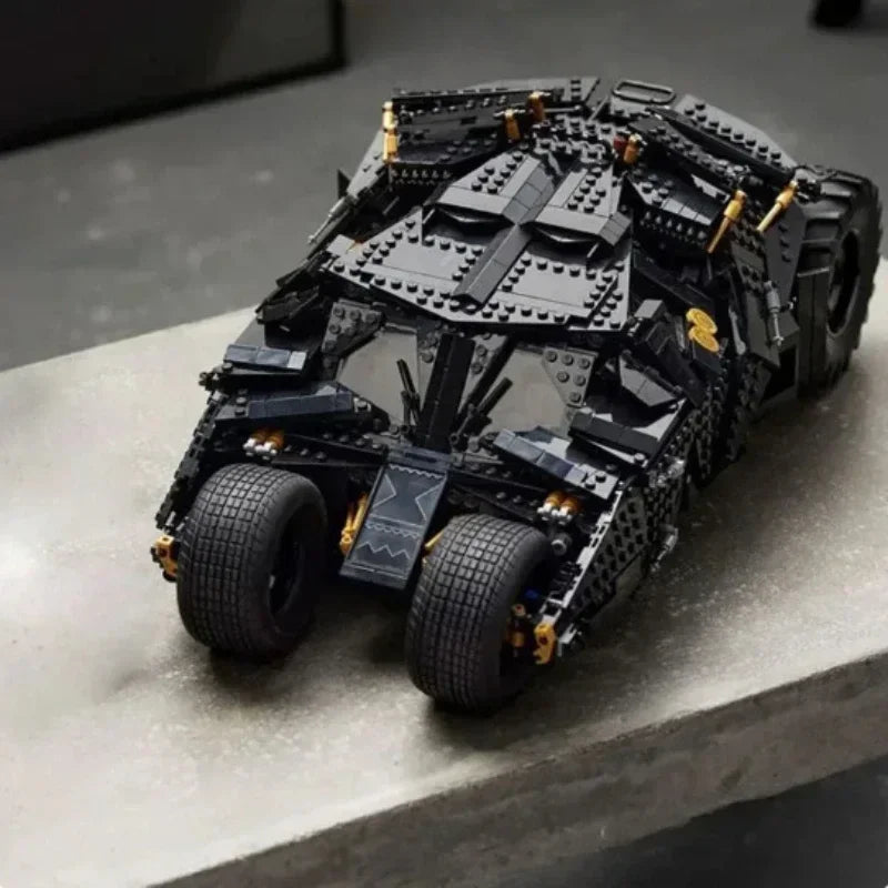 Compatible 76240 Chariot Dark Knight Batmobile 2049pcs Model Building Blocks Bricks Toys for Children Christmas Birthday Gifts