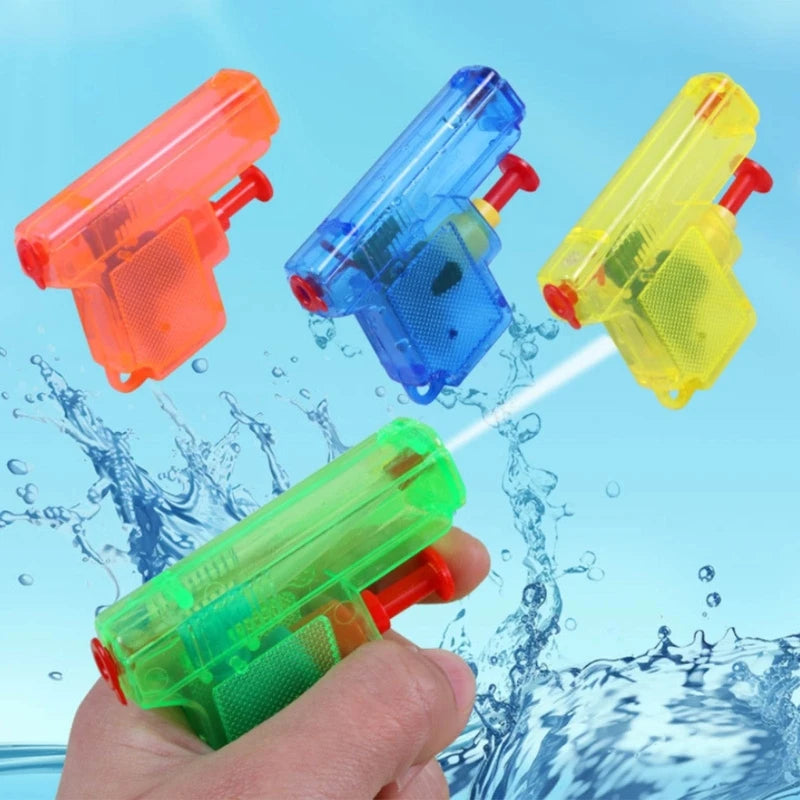 5PCS/Set Handheld Manual Watergun Toy Summer Seasides Water Toy Children Adult Outdoor Swimming Pool Seasides Toy